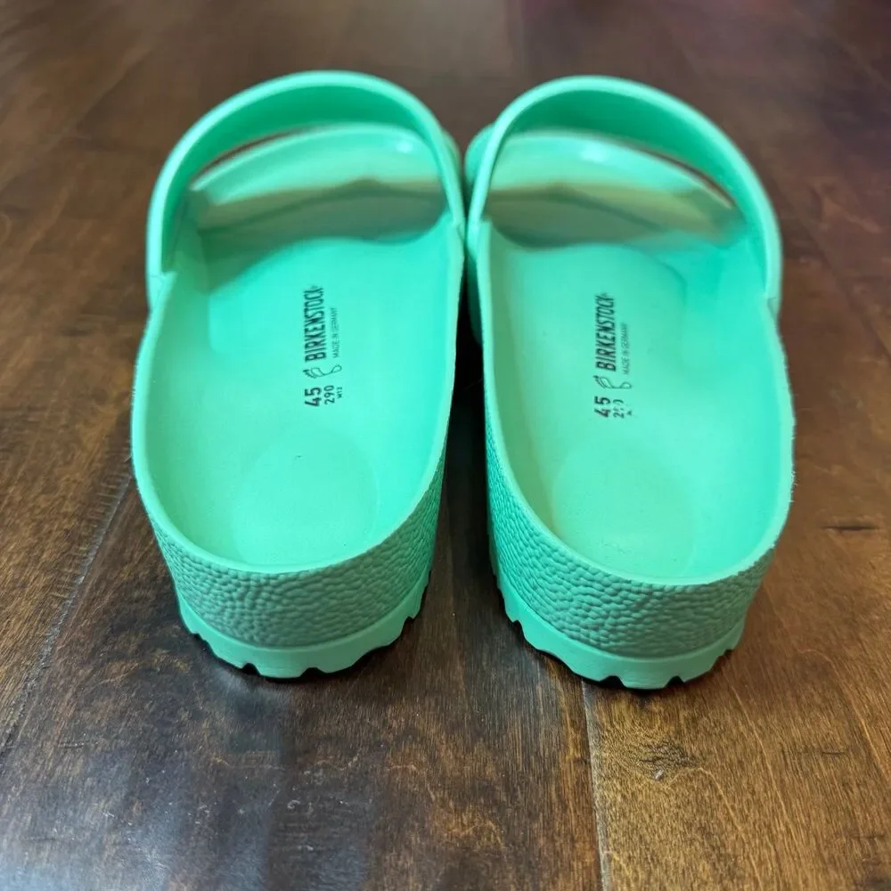 Birkenstock Barbados EVA Sandals Slides Bold Jade Unisex size 12 NWOT